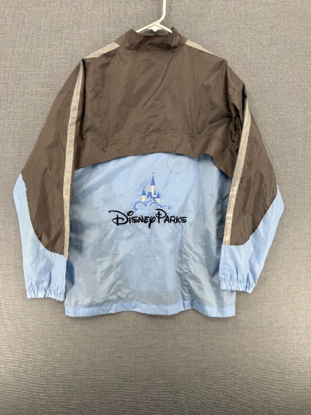 Disneyland Cast Member Windbreaker Reflective Jacket Mens M/L Full Zip